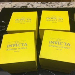Invicta Watch Boxes FOUR